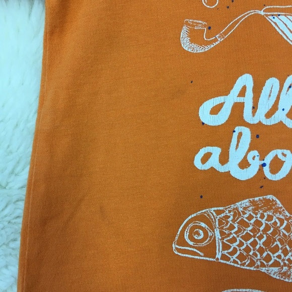 Little Marc Jacobs Orange T Shirt Size 6 Years - Picture 5 of 9